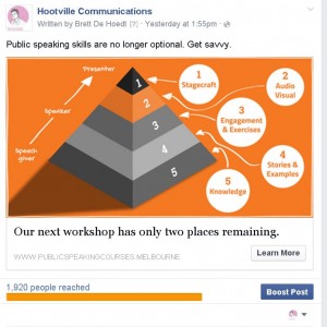 Facebook advertising training